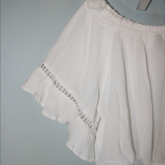 Bohemian Off-The-Shoulder Tunic Top - Picture 3 of 3